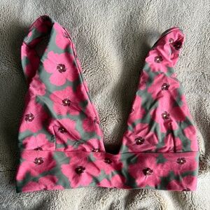 Benoa Hau Print Bikini Top Small